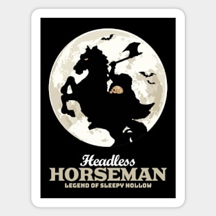 Headless Horseman Legend of Halloween Night Magnet